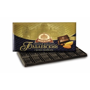 BABAEV黑巧克力與整個杏仁200克批發