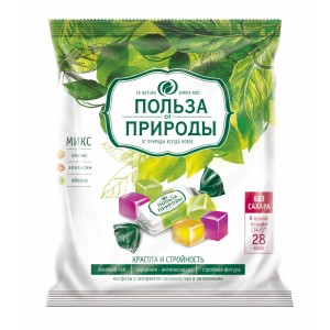 MIX CANDIES不加糖的绿茶提取物和维生素批发