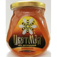 天然蜂蜜可能“TsvetMed”350gr。批发